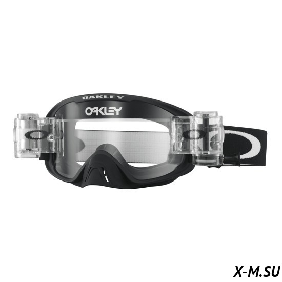 Очки для мотокросса OAKLEY O-Frame 2.0 (Roll-Off) Solid черные матовые / прозрачная  (OO7068-19) Очки для мотокросса OAKLEY O-Frame 2.0 (Roll-Off) Solid черные матовые / прозрачная  (OO7068-19)