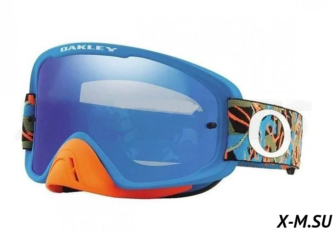 Очки для мотокросса OAKLEY O-Frame 2.0 Camo оранжевые-синие / синяя 24K Iridium (OO7068-43) Очки для мотокросса OAKLEY O-Frame 2.0 Camo оранжевые-синие / синяя 24K Iridium (OO7068-43)