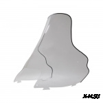 Стекло ветровое для снегохода увеличенное (высота 60см, толщина 2мм, МПК)