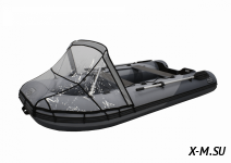 Тент носовой Фрегат 290 Pro (доп. остекление)