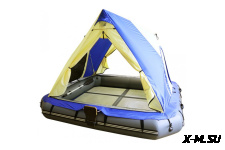 Надувной плот-ПАЛАТКА POLAR BIRD RAFT 260+слань Стеклокомпозит