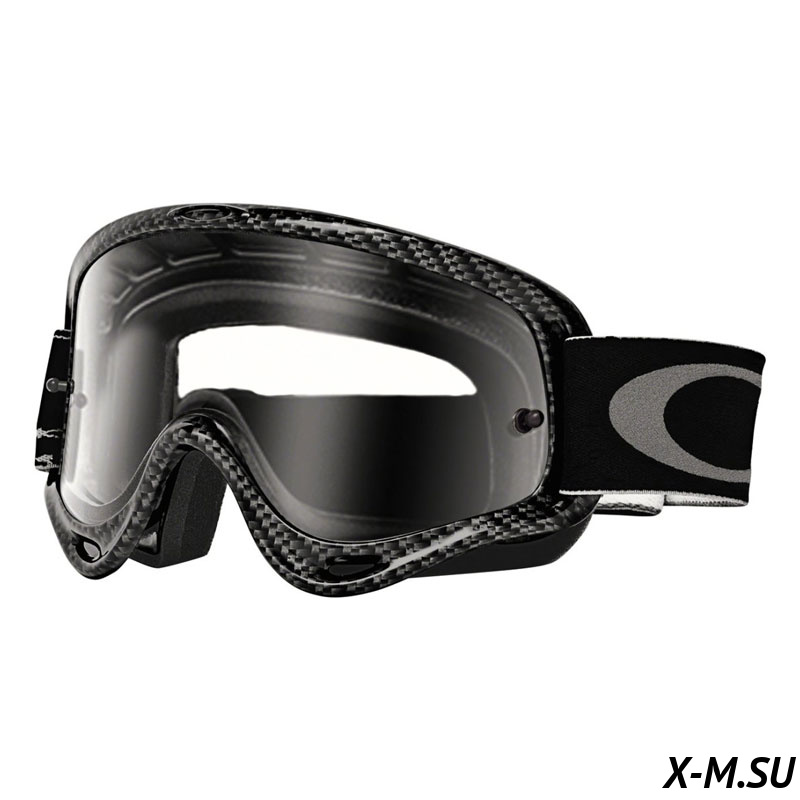 Очки для мотокросса OAKLEY O-Frame Solid карбон / прозрачная  (OO7029-55) Очки для мотокросса OAKLEY O-Frame Solid карбон / прозрачная  (OO7029-55)
