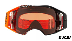 Очки для мотокросса OAKLEY Airbrake Equalizer красные-черные /бронзовая Prizm MX (OO7046-78)