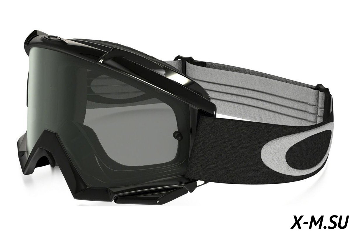 Очки для мотокросса детские OAKLEY O-Frame XS Solid черные глянцевые / светло-серая (01-630) Очки для мотокросса детские OAKLEY O-Frame XS Solid черные глянцевые / светло-серая (01-630)