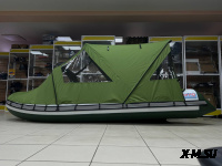 Ходовой комб. (носовой+основной) тент MISHIMO 430 FAMILY PRO/LITE/LITE DF зеленый