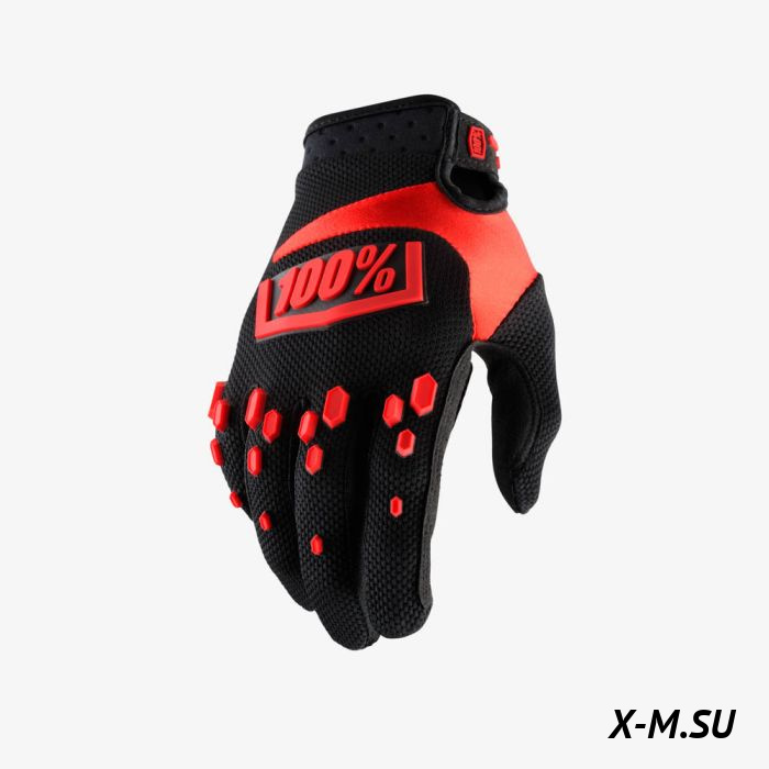 Мотоперчатки 100% Airmatic Glove Black/Red Мотоперчатки 100% Airmatic Glove Black/Red