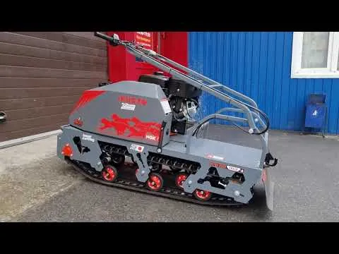 Мотобуксировщик IKUDZO 1450/500 EKR 15 цвет серый.